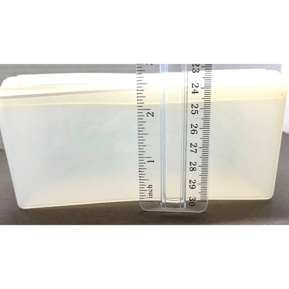 Vintage Tupperware Butter Keeper with Lid 72-1 Small Rectangle 1954 USA Dish - Picture 6 of 13